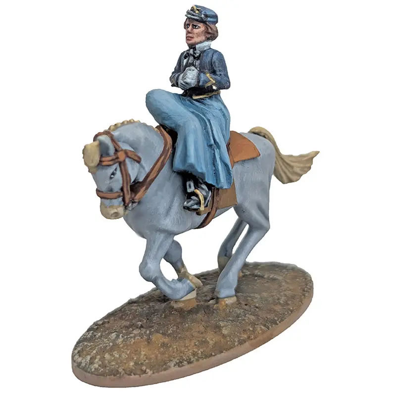 Mounted Olivia Dru Dead Man's Hand Miniature