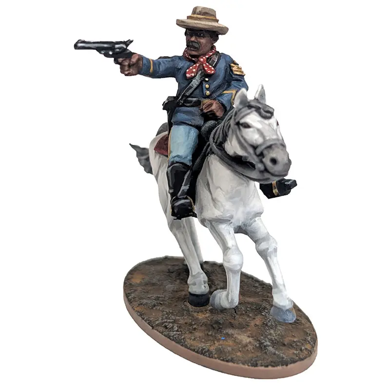 Mounted Sgt. Wyatt Glover Dead Man's Hand Miniature