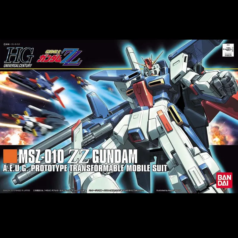 MSZ-010 ZZ Gundam- HG 1/144 Gundam Bandai