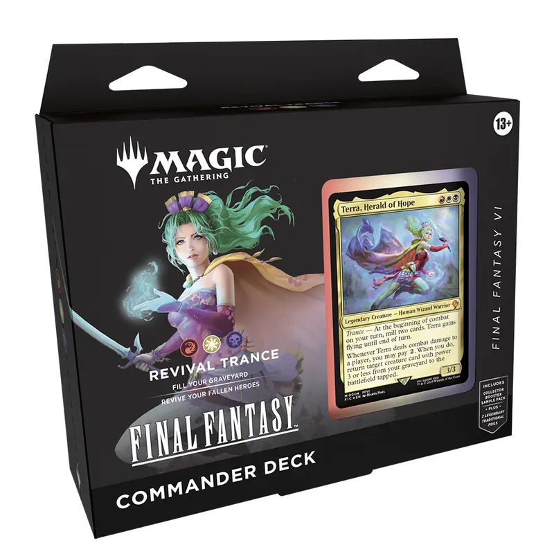 MTG Revival Trance Final Fantasy Commander Deck