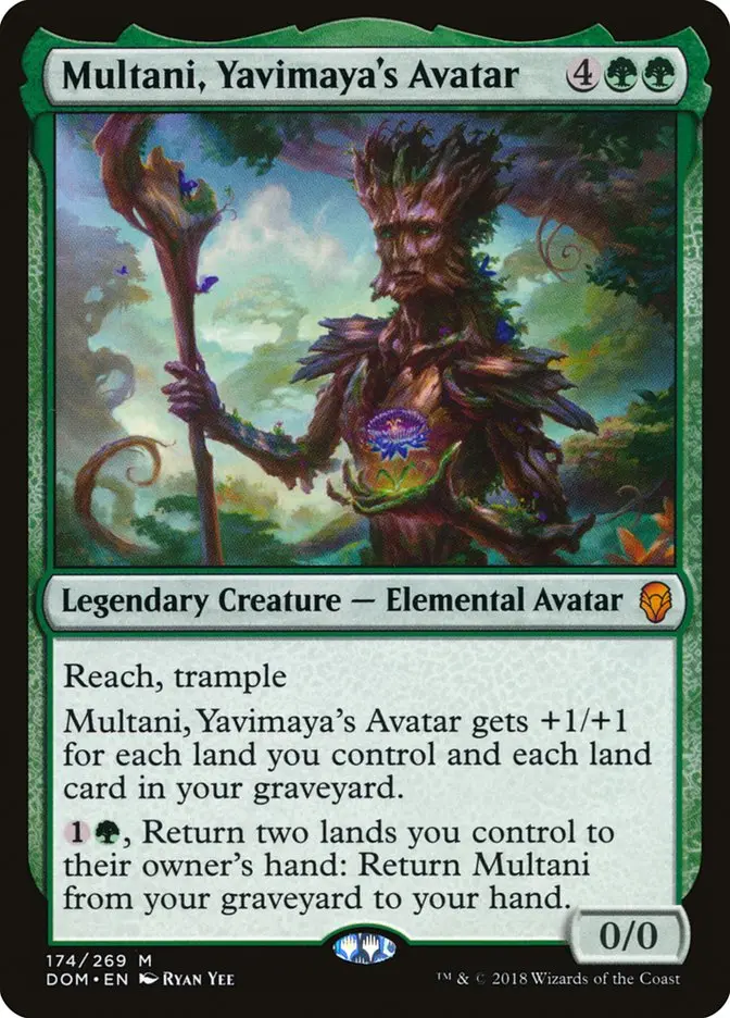 Multani, Yavimaya's Avatar Dominaria #174