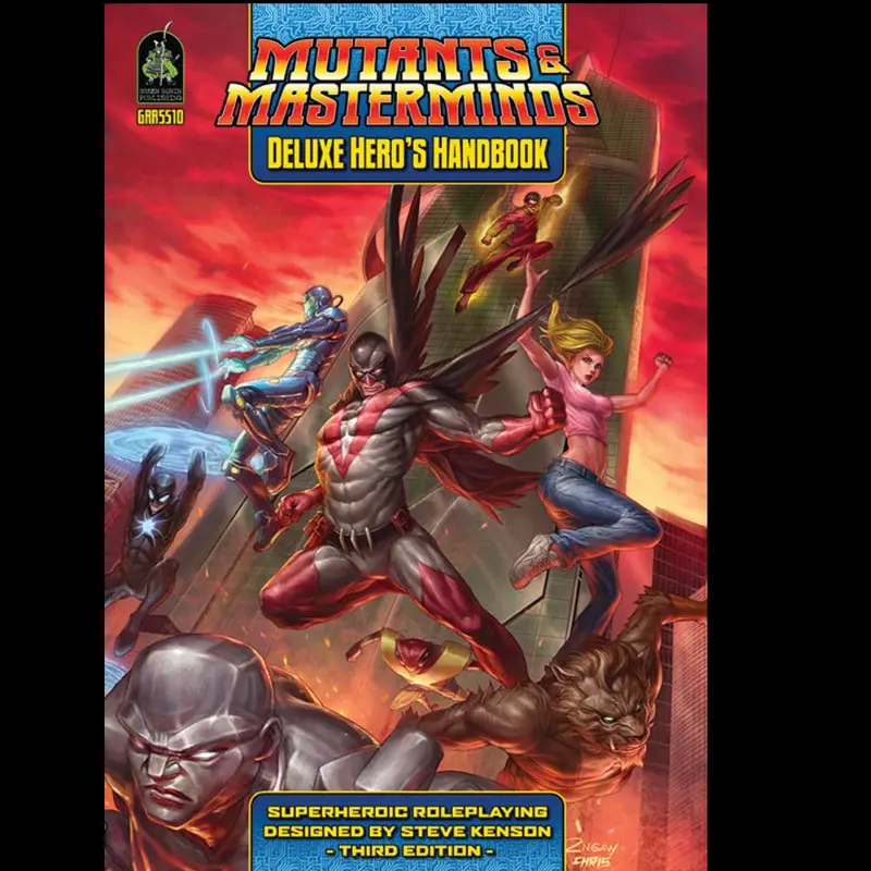 Mutants And Masterminds Deluxe Hero's Handbook - 3rd Edition