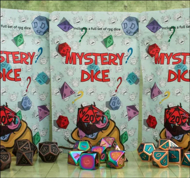 Mystery Dice Metal