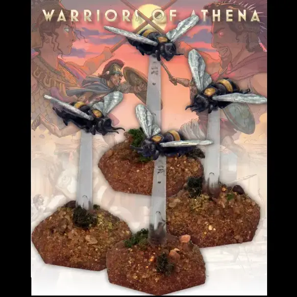 Mythic Bees - Warriors of Athena 28mm Metal Miniature