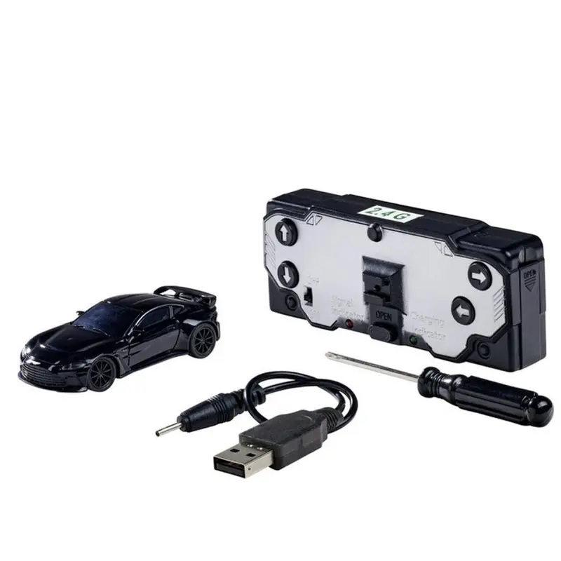 Nano Racer Aston Martin V12 Vantage Mini RC Car