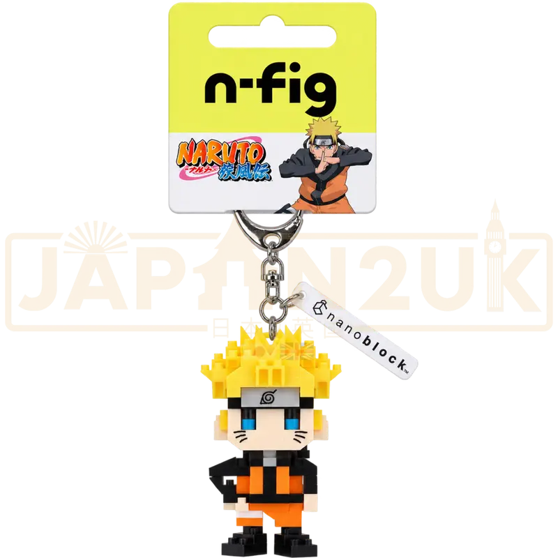 Nanoblock N-Fig - Naruto Shippuden Uzumaki Naruto NFG-15 Keychain