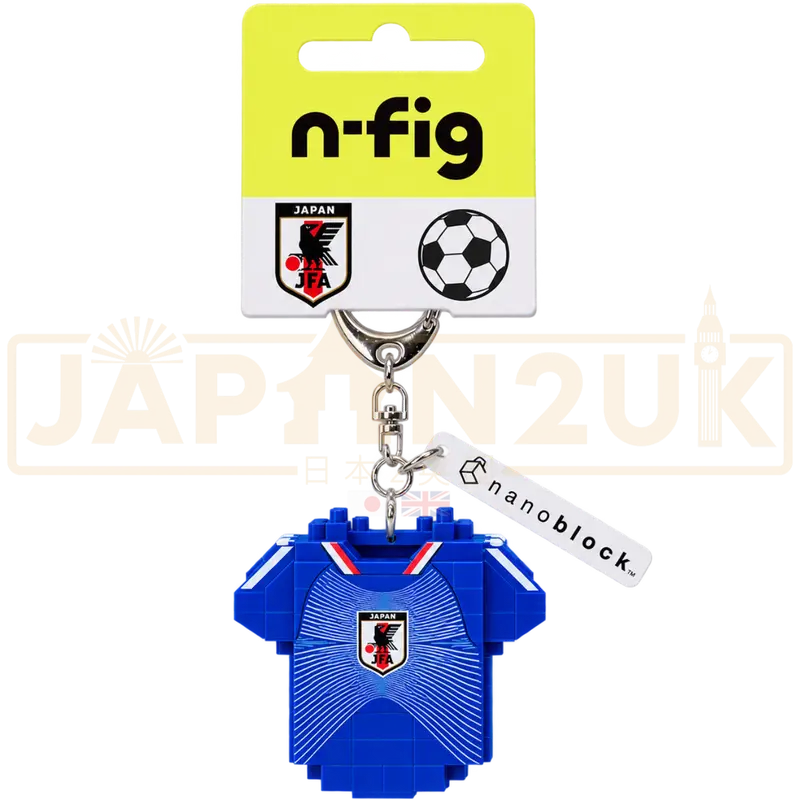 Nanoblock N-Fig - Samurai Blue 2026 Home Uniform NFG-47 Keychain