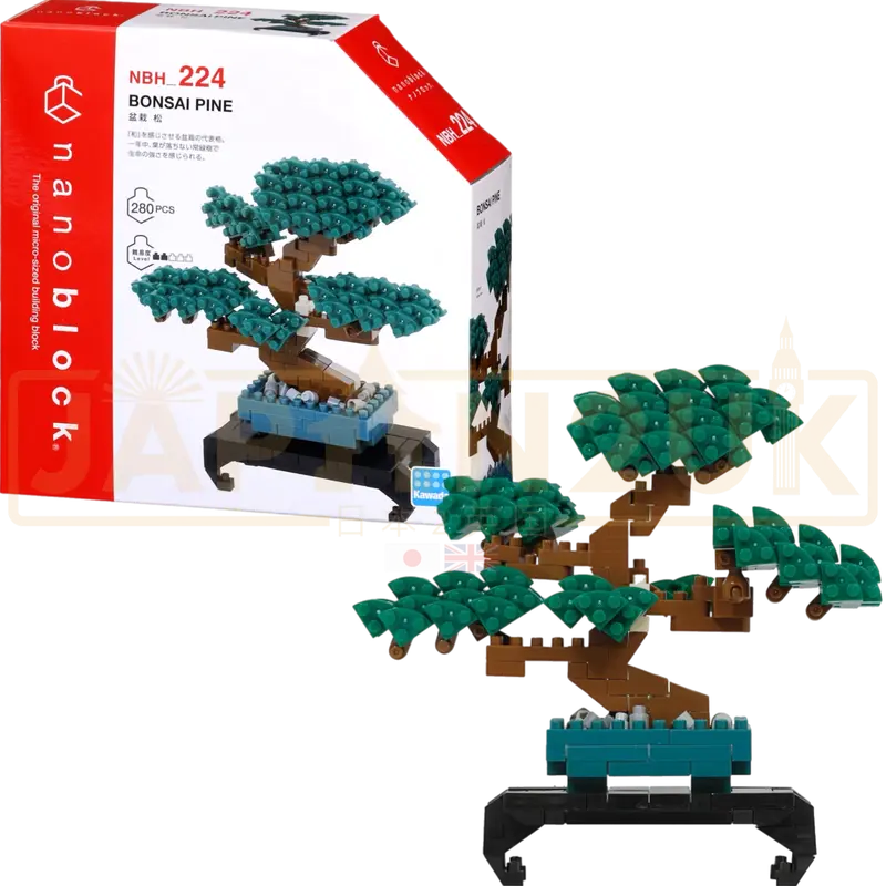 Nanoblock World Series - Bonsai Pine NBH_224