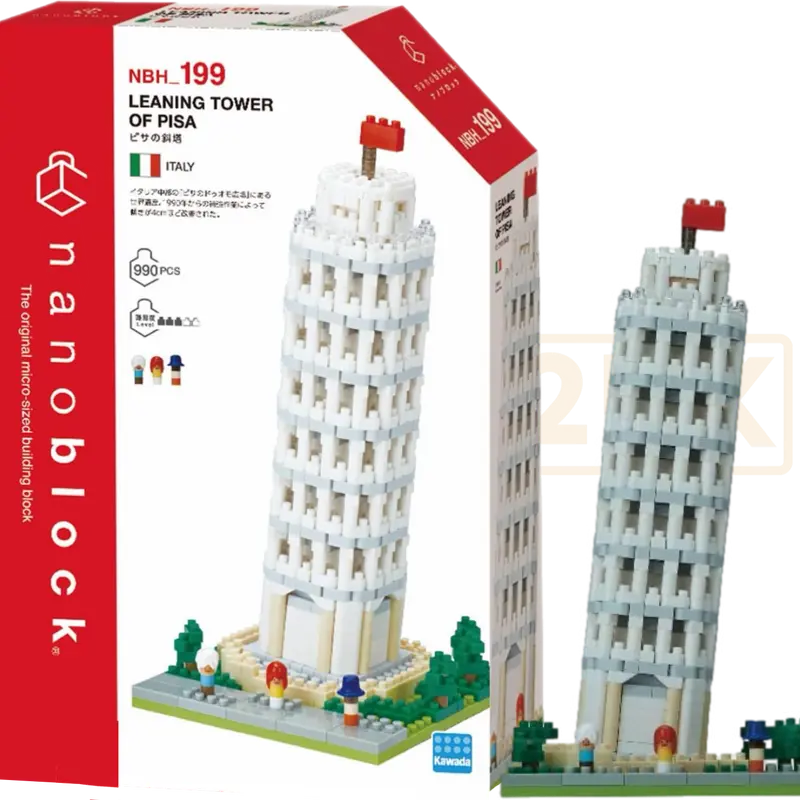 Nanoblock World Series - Leaning Tower of Pisa NBH_199