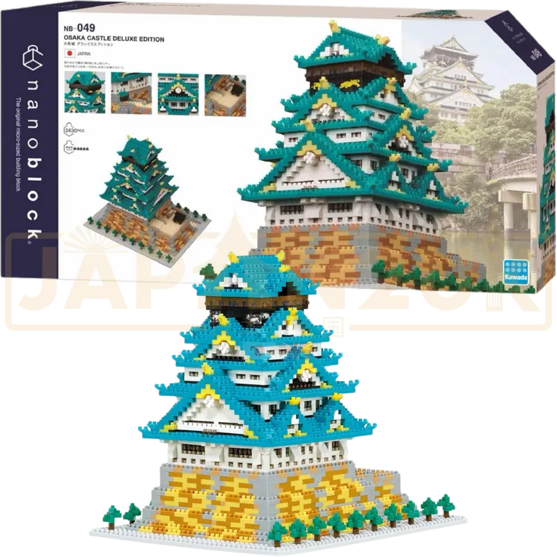 Nanoblock World Series - Osaka Castle Deluxe Edition NB_049