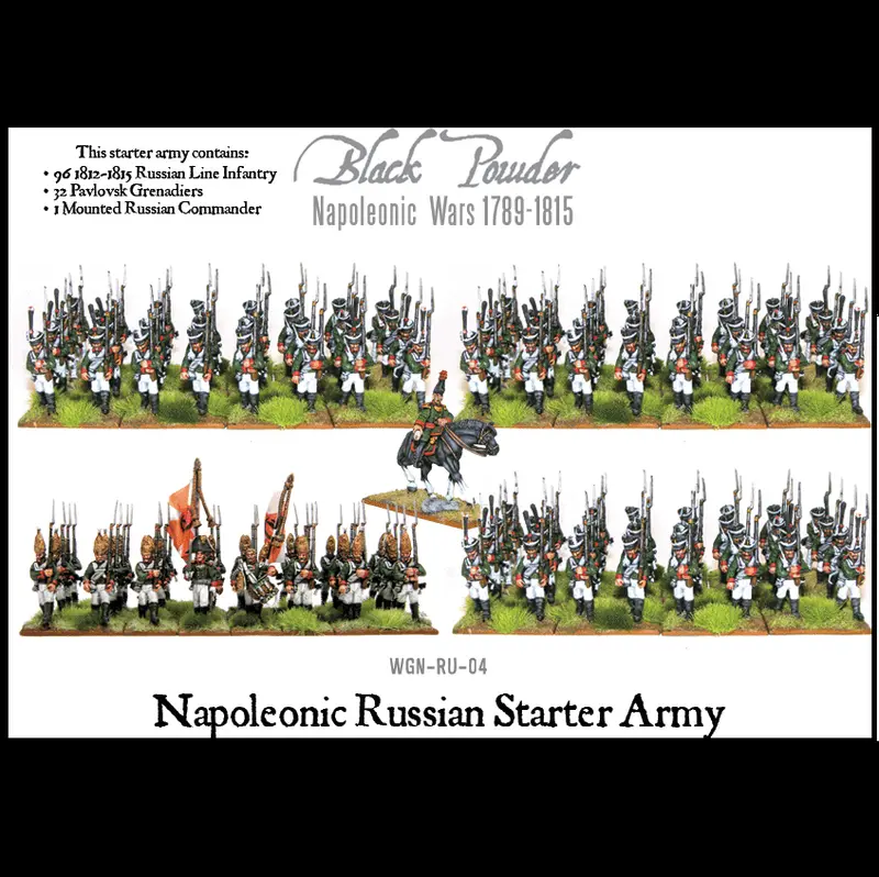 Napoleonic Russian Starter Army - Black Powder