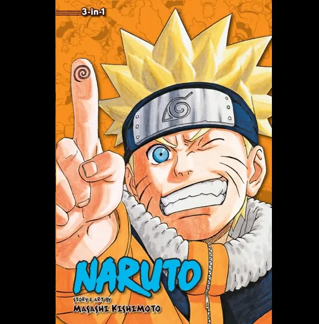 Naruto (3-in-1 Edition) Vol 8 (22,23&24) | Manga Graphic Novel