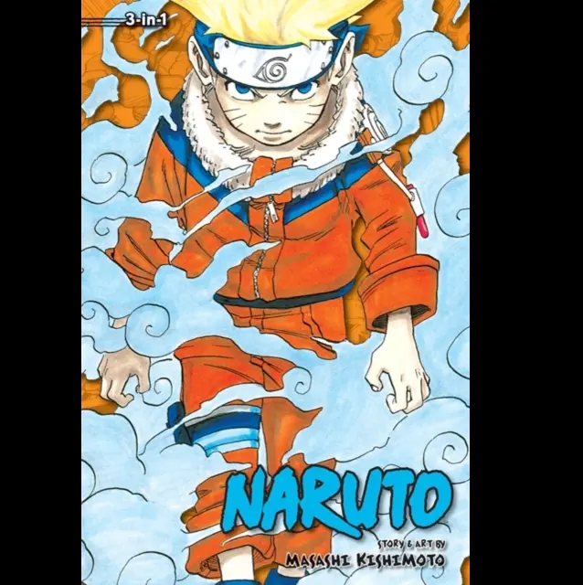 Naruto 3-in-1 Edition (Volumes 1, 2 & 3) | Manga Graphic Novel