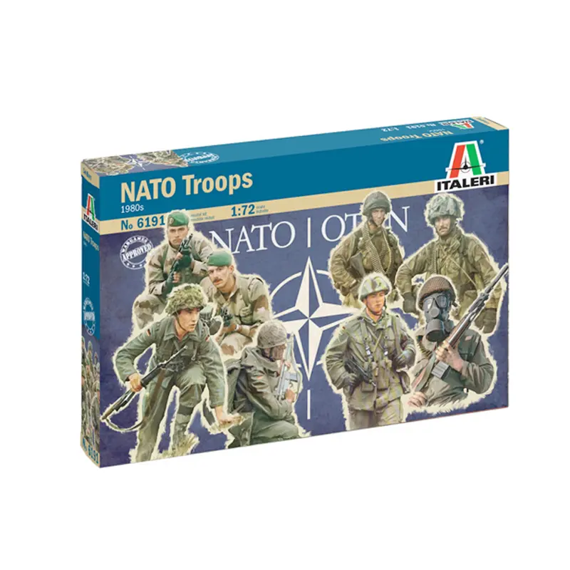 NATO Troops Italeri 1/72 Scale Figures