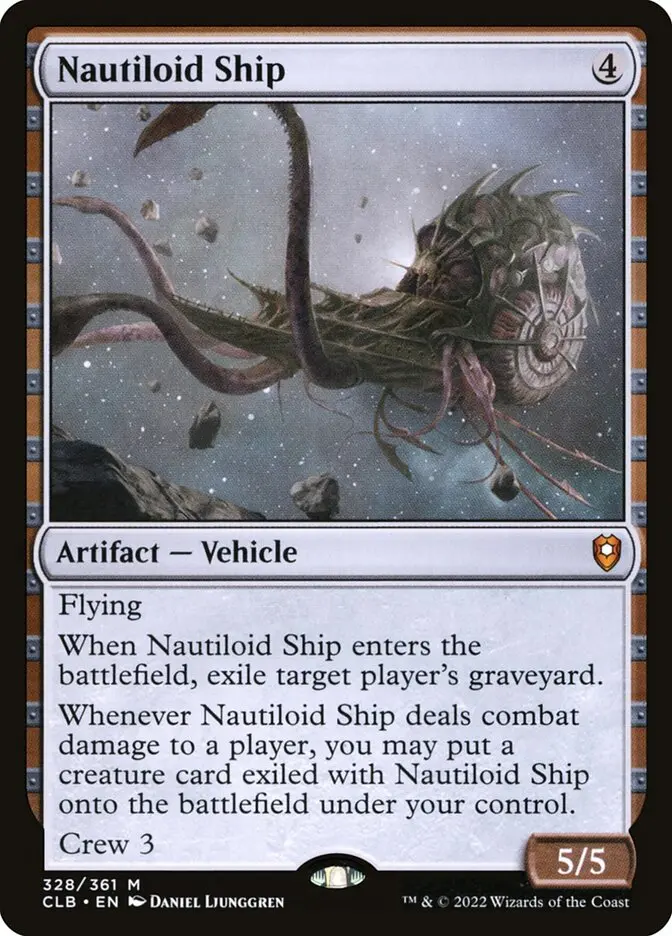 Nautiloid Ship - Commander Legends #328