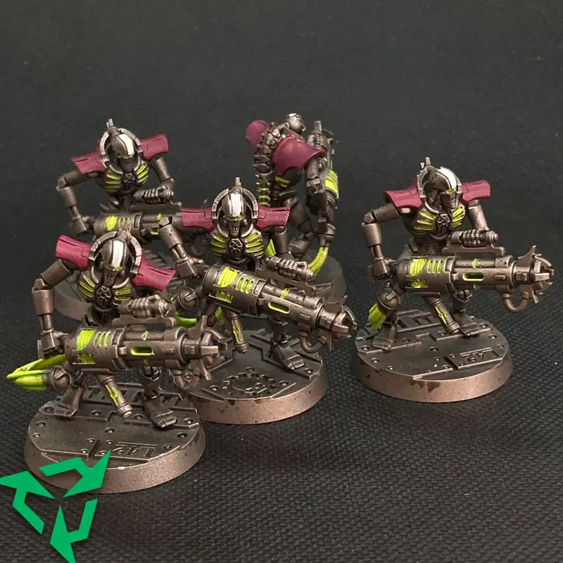 Necrons Tesla Carbine Immortals Painted A