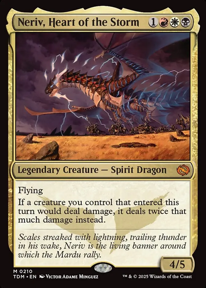 Neriv, Heart of the Storm Tarkir Dragonstorm #210