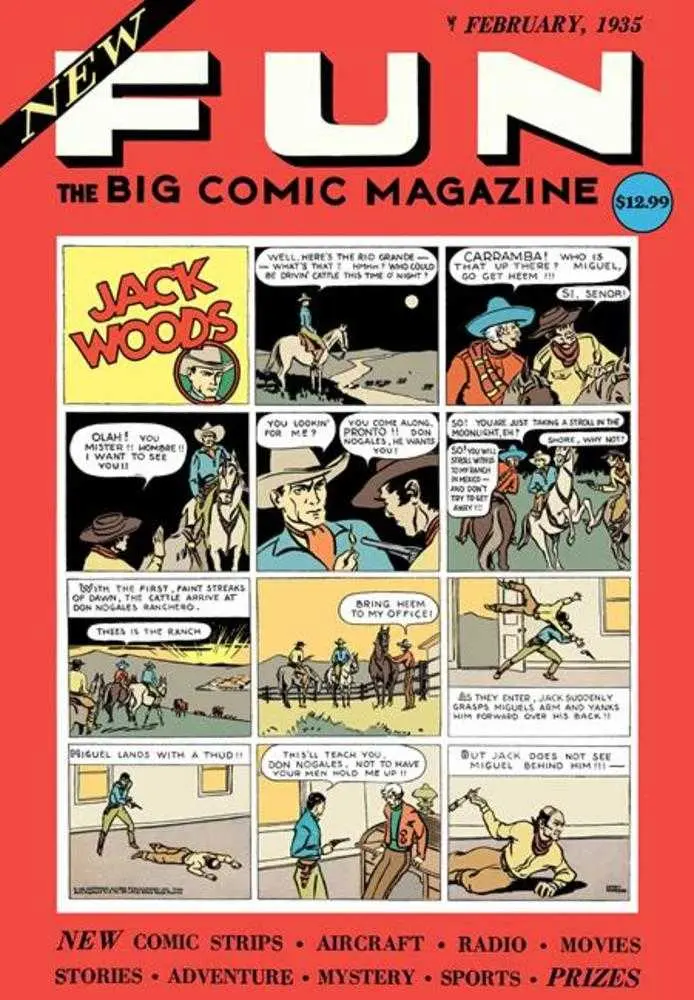 New Fun Comics #1 Facsimile Edition Cover B Lyman Anderson Foil Variant