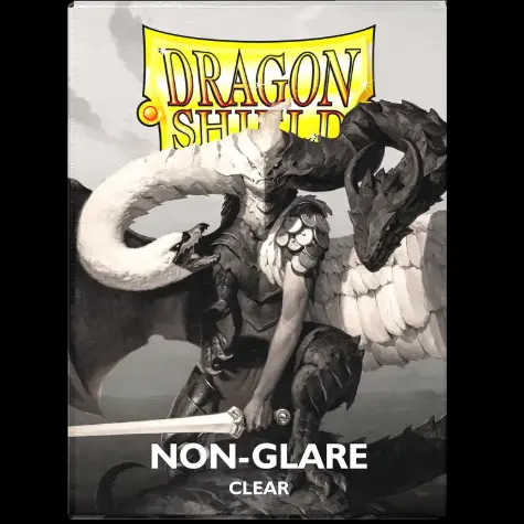 Non Glare Clear Dragon Shield Matte Sleeves- Standard Size