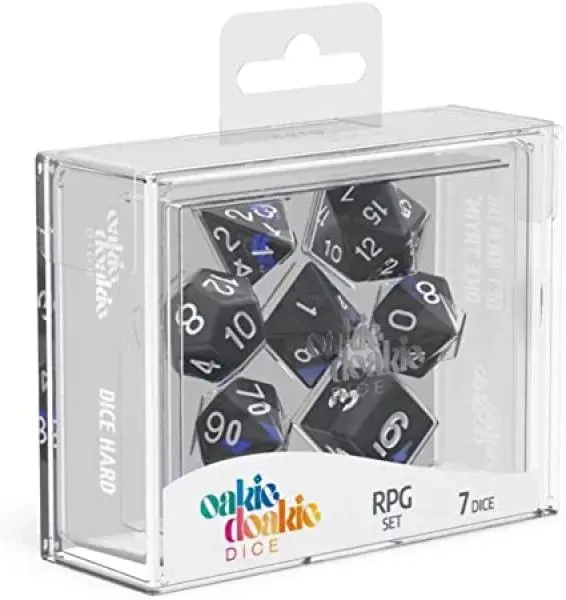Oakie Doakie Dice RPG Set Enclave Sapphire