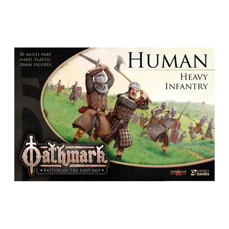 Oathmark Human Heavy Infantry Boxed Set
