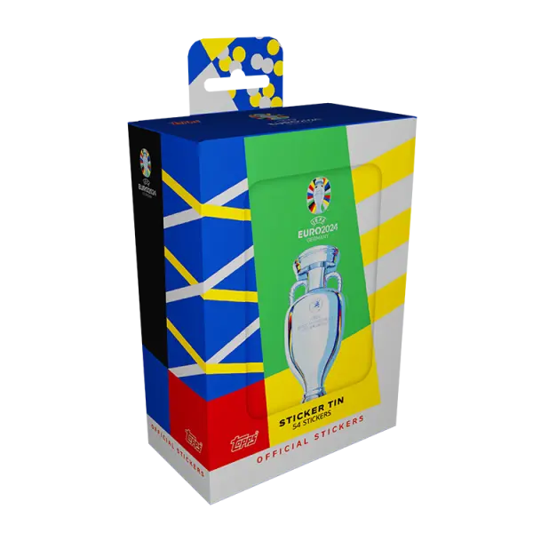 Official Euro 2024 Sticker Tin