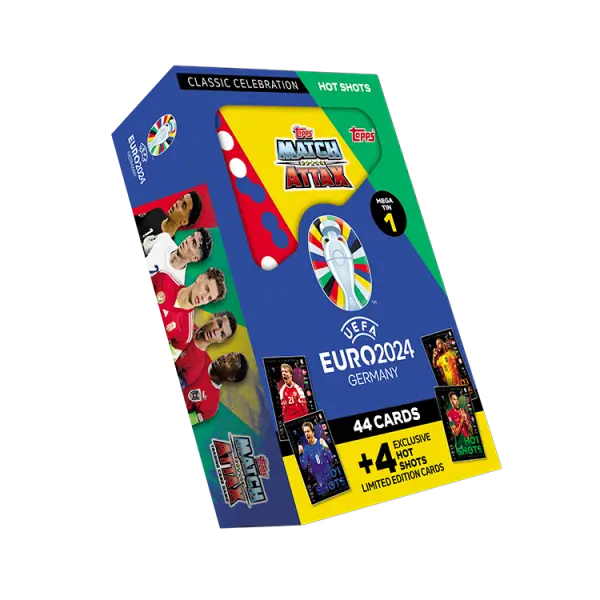 Official Euro Match Attax 2024 Mega Tin