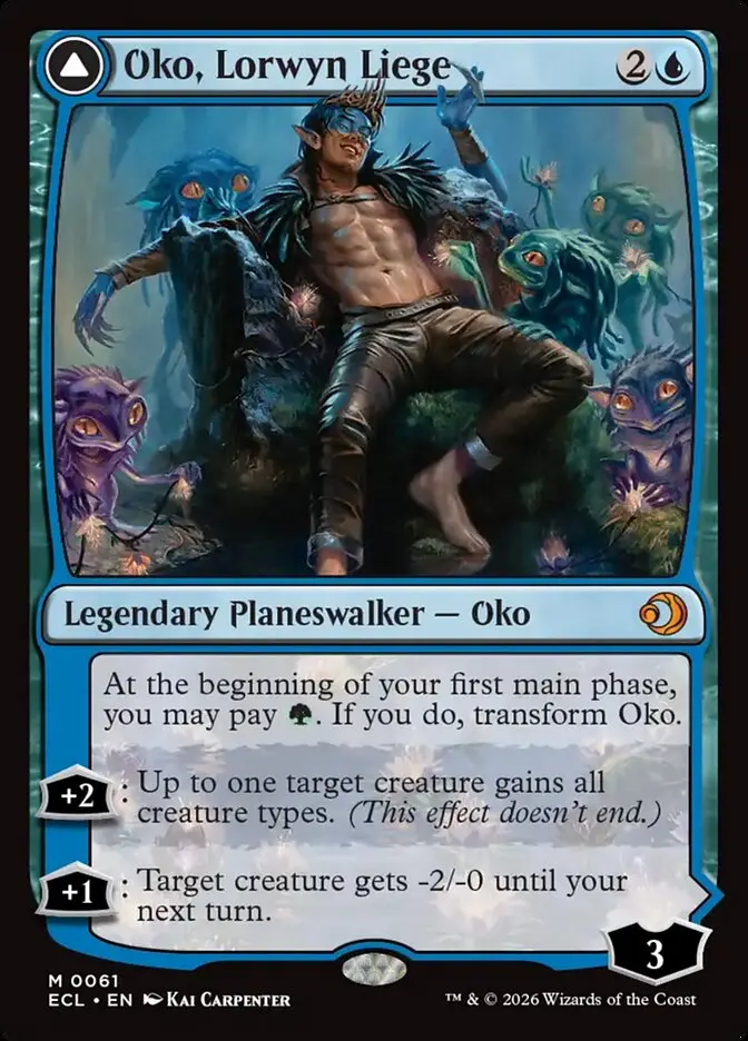 Oko, Lorwyn Liege // Oko, Shadowmoor Scion Lorwyn Eclipsed #061