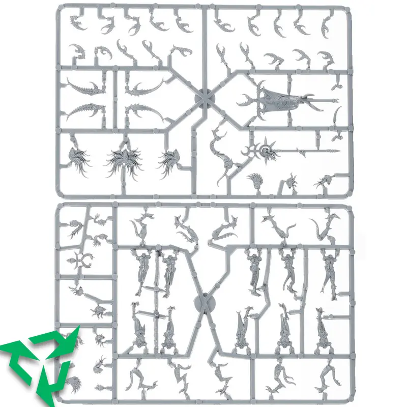 On Sprue Daemonettes Of Slaanesh