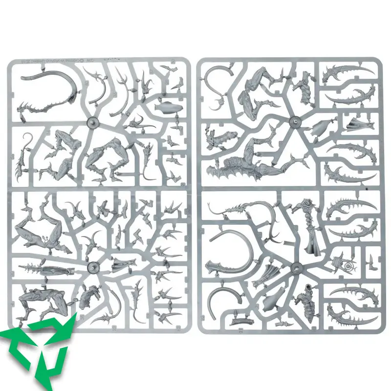 On Sprue Hedonites of Slaanesh Fiends
