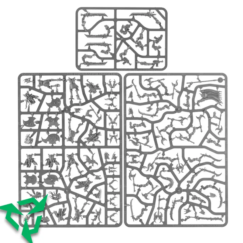On Sprue Tzaangors + Upgrade Sprue