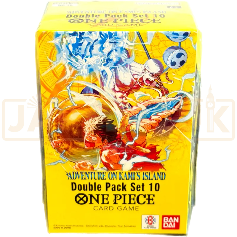 One Piece Adventure on Kami's Island DP-10 English Double Pack Set