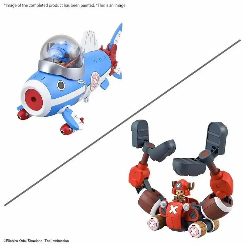 One Piece Chopper Robo 3&5 (Chopper Submarine & Chopper Crane) - Model Kit