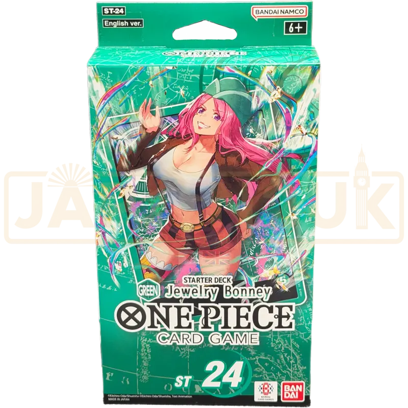 One Piece Green Jewelry Bonney ST-24 English Starter Deck