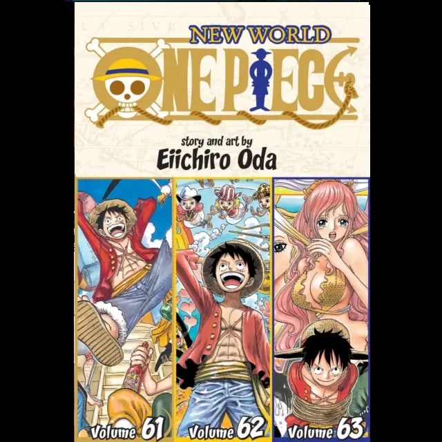 One Piece Omnibus Edition 21 vol 61,62 & 63 | Manga Graphic Novel