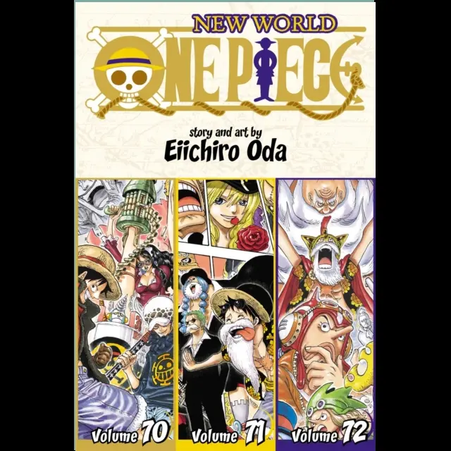 One Piece Omnibus Edition 24 - Vol 70,71&72 | Manga Graphic Novel