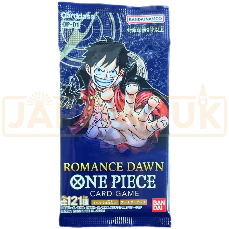 One Piece Romance Dawn OP-01 Japanese Booster Pack
