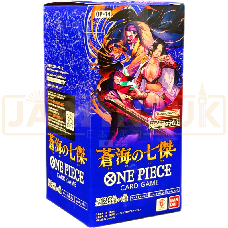 One Piece The Azure Sea’s Seven OP-14 Japanese Booster Box