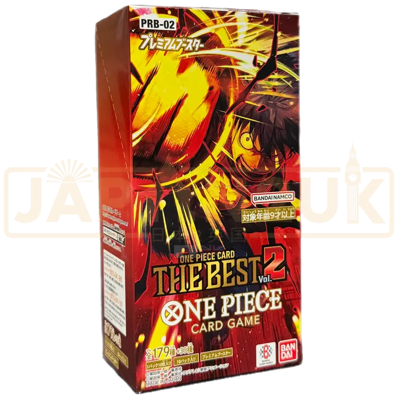 One Piece The Best PRB-02 Japanese Booster Box