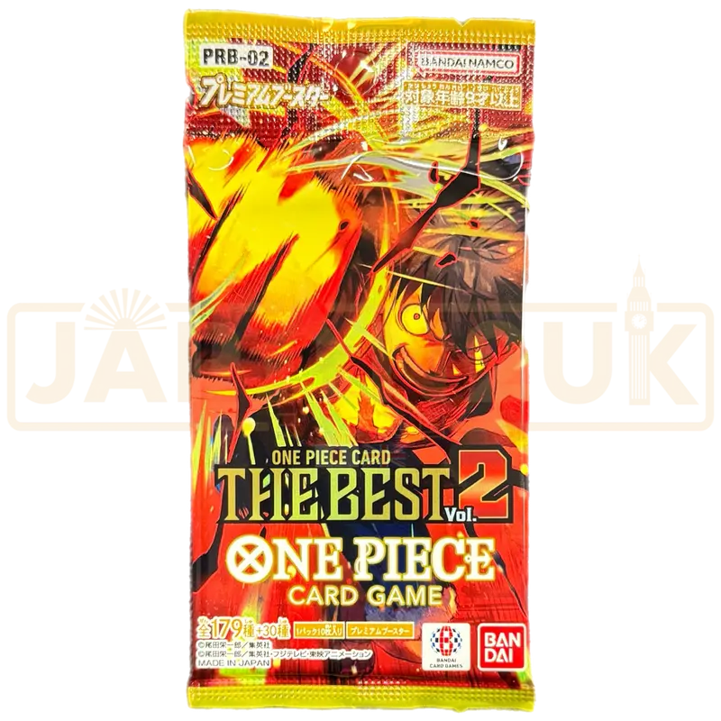 One Piece The Best PRB-02 Japanese Booster Pack