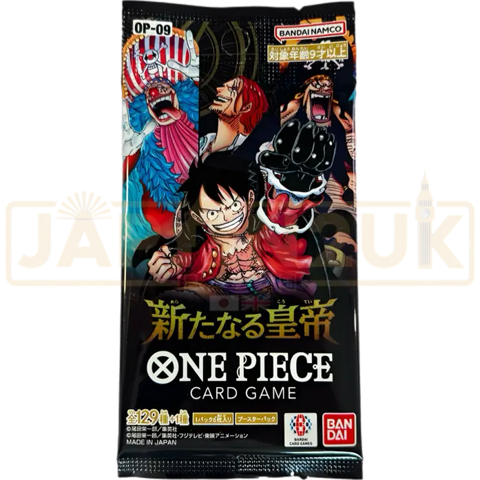 One Piece The Four Emperors OP-09 Japanese Booster Pack