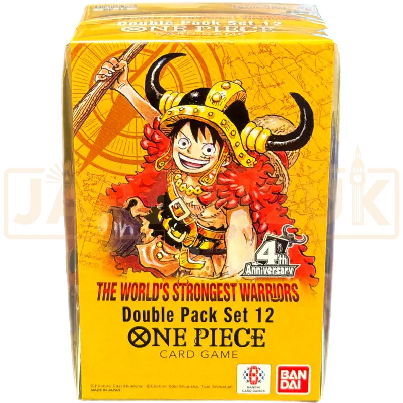 One Piece The Worlds Strongest Warriors DP-12 English Double Pack Set