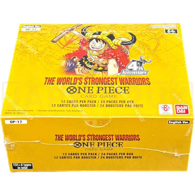 One Piece The Worlds Strongest Warriors OP-17 English Booster Box