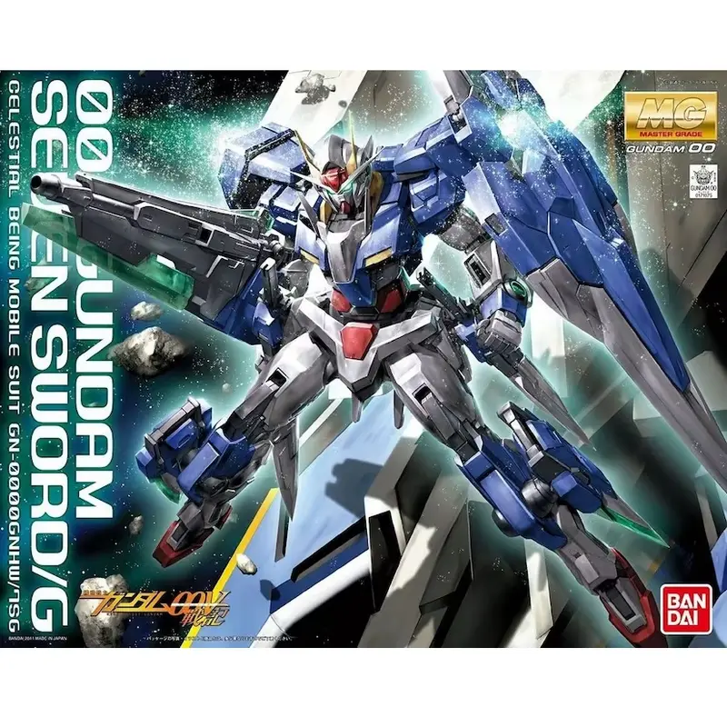 OO Gundam Seven Sword/G Celestial Being Mobile Suit - Bandai Gundam
