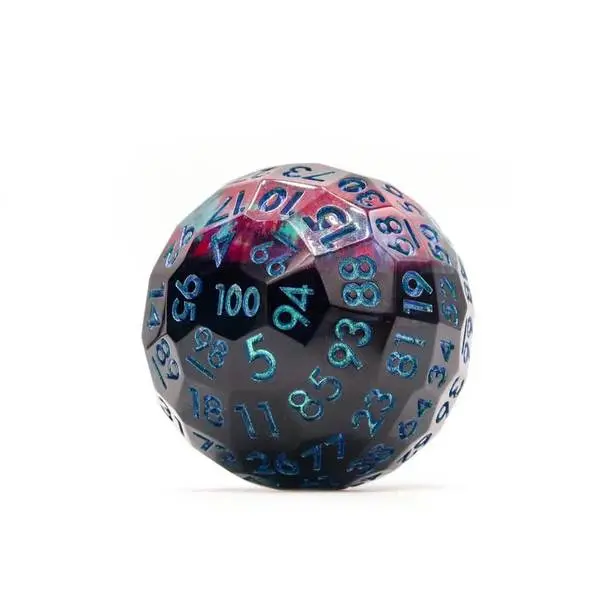 Orb of Eternity | 50mm D100 | Liquid Core Dice Moving Eye