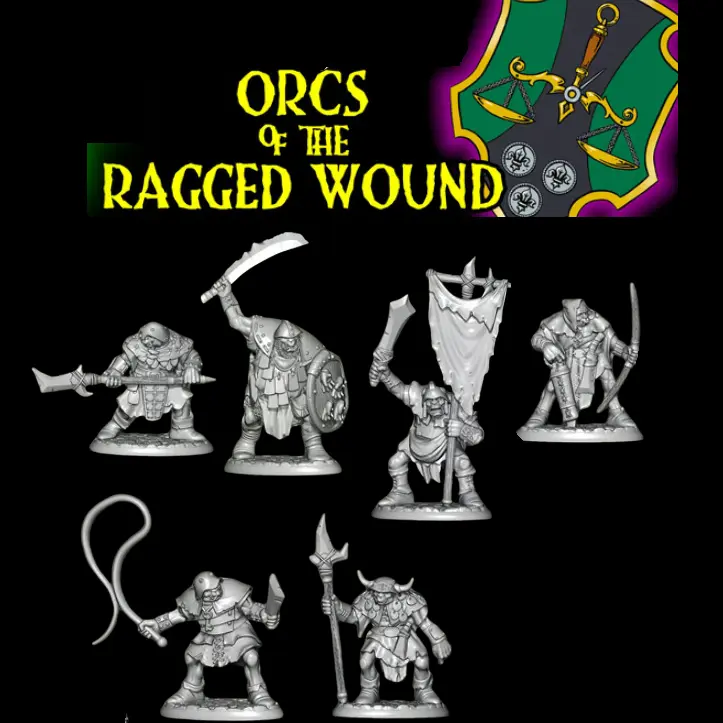 Orcs Of The Ragged Wound - 07201 Box Set
