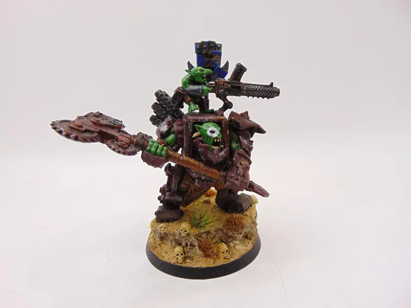 Ork Warboss in Mega Armour