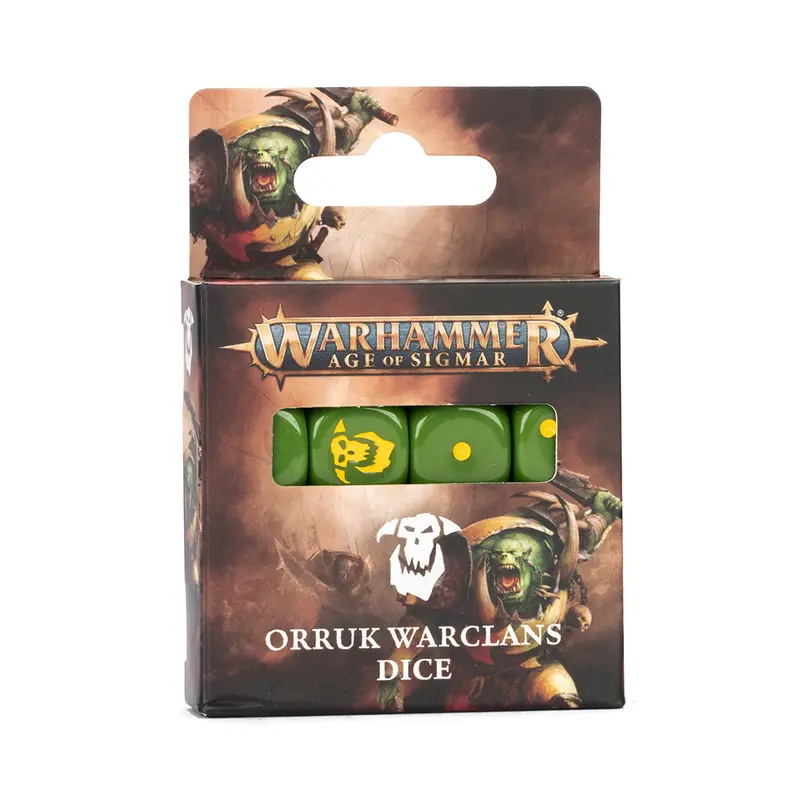 Orruk Warclans Dice - Warhammer Aos