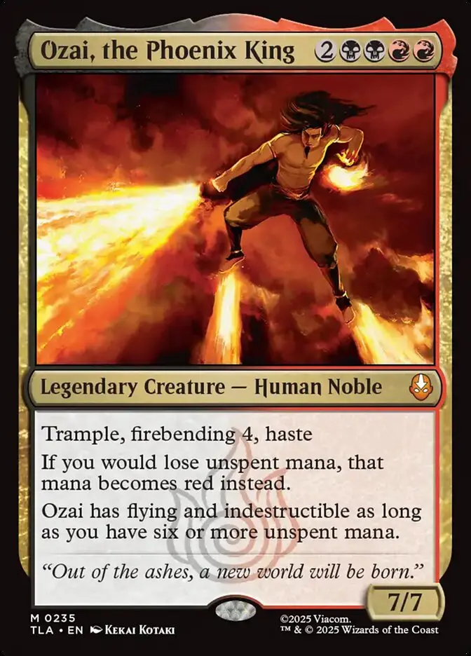 Ozai, the Phoenix King Avatar The Last Airbender #235
