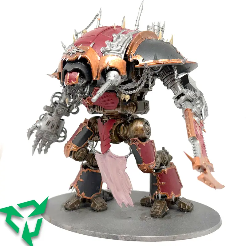 Painted Chaos Knights Despoiler